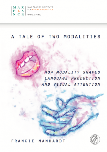 On Friday, 12th of March 2021, at 14:30, Francie Manhardt will defend her doctoral thesis entitled “A tale of two modalities: How modality shapes language production and visual attention”. Due to the restrictions surrounding the COVID-19 outbreak, the event will be accessible via live-stream. 