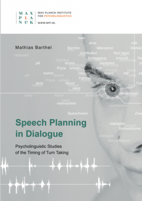 On Thursday 23rd of January 2020, at 14.30, Mathias Barthel will defend his thesis entitled "Speech Planning in Dialogue: Psycholinguistic Studies of the Timing of Turn Taking" in the Aula of Radboud University. As with all defences, it is a public event Thumbnail